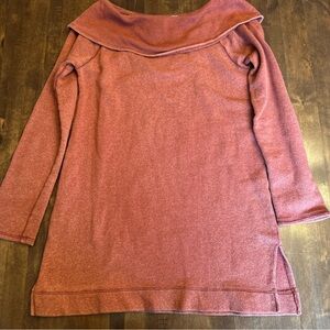 Zenergy by Chico's Size 0 (S) Sweater Lagenlook Minamalist Office Comfy Long